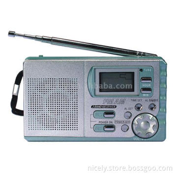 AM/FM Digital Radio with LCD display &amp; Speaker and alarm function